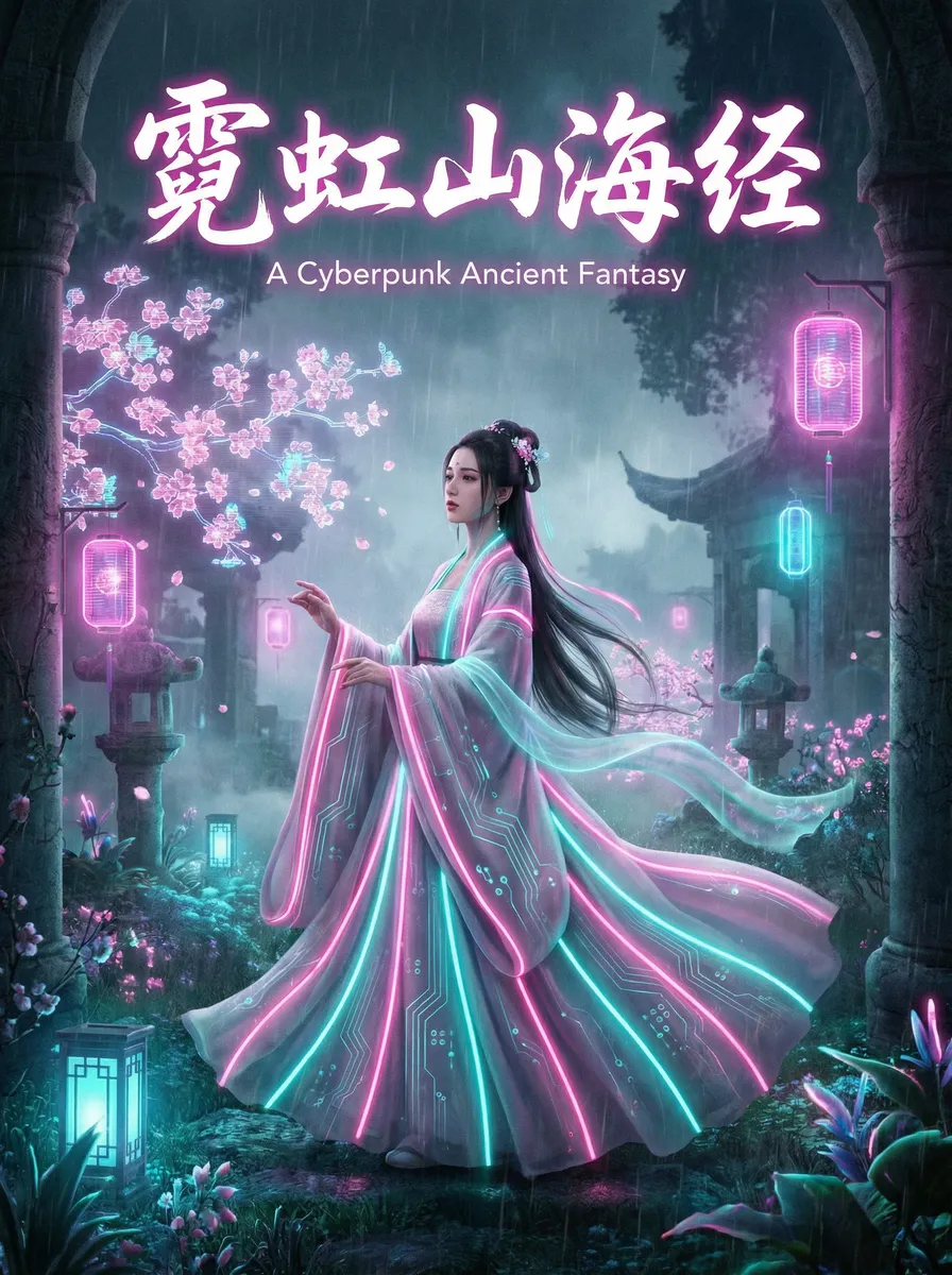 欧美成人网站 古风奇缘短剧 - 霓虹山海经海报